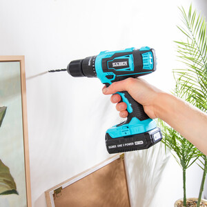 Saber 18V One Battery Combi Drill Kit - Blue by Saber