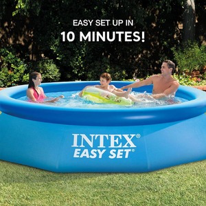 Intex Easy Set Inflatable Swimming Pool - Blue by Intex