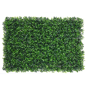 Set of 6 Artificial Green Plant Wall Panels for Decoration - Green by the hot sale