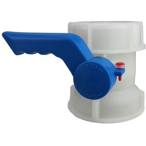 IBC S100x8 (3 inch) Female to Replacement IBC Outlet - White by DNA PACKAGING LTD