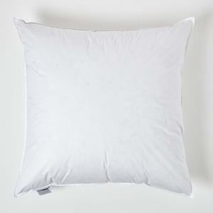 Homescapes Duck Feather Cushion Pad Insert - White / 90cm by Homescapes