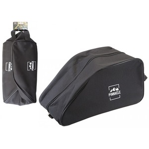 Pinnacle Trail Boot Bag Hiking Walking Boots Football Boot Bag Adult - Black by Pinnacle
