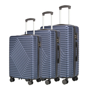 Neo 3 Piece Hard Shell Luggage Suitcase Set - Blue by Neo