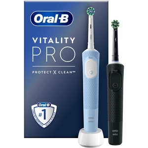 Oral-B Vitality Pro Black Blue Electric Toothbrushes - Black by Oral-B