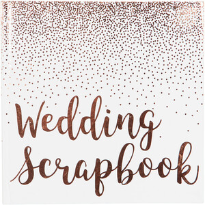 Rose Gold Wedding Scrapbook - Rose Gold by Art Studio