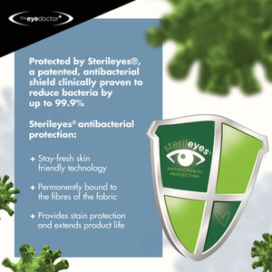 Essential Heated Eye Mask and Cold Eye Compress - Blue by The Eye Doctor