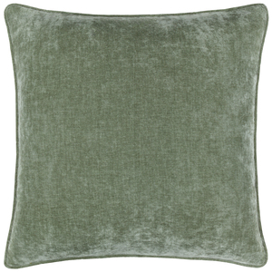 Heavy Chenille Velvet Cushion Cover - Eucalyptus by Make It A Home