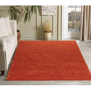 Desire Rugs Plain Living Room Fluffy Shaggy Area Rugs by Desire Rugs