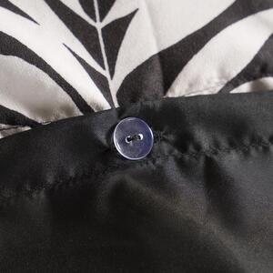 Tropical Duvet Cover Set - Black / Double / 200cm by OHS