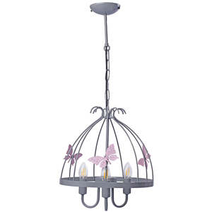 Milagro Chandelier Kago - Pink by Milagro