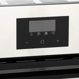 60cm Fan Assisted Oven with 7 Oven Functions - Silver by Willow