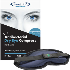 Essential Heated Eye Mask and Cold Eye Compress - Blue by The Eye Doctor