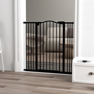 PawHut Adjustable Metal Pet Gate Safety Barrier by PawHut