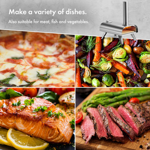 Tabletop Pizza Oven Outdoor - Silver by VonHaus