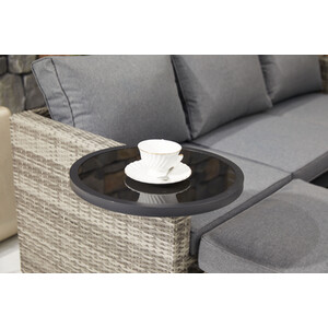 New Hampshire Transformer Patio Set - Grey by Malay