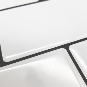 Glossy Retro 3D Backsplash Tile Stickers by WALPLUS