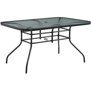 Riviera Dining Set - Grey and Black by Malay