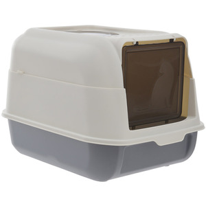 Kidkid Large Top Entry Cat Litter Box with Hood and Scoop by Kidkid