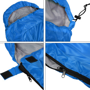 Adult Envelope Sleeping Bag Single Person - Blue by Yaheetech