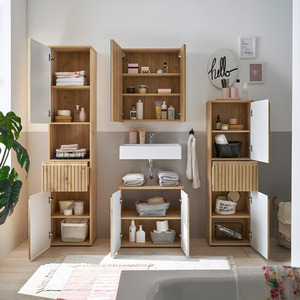 Austin Highboard - Brown by Julian Bowen