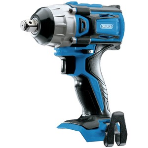 Draper D20 Brushless 1.2in MidTorque Impact Wrench Bare Unit - Blue by Draper