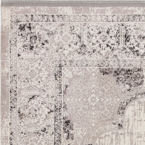 Vintage Capri Rug - Silver / 140cm