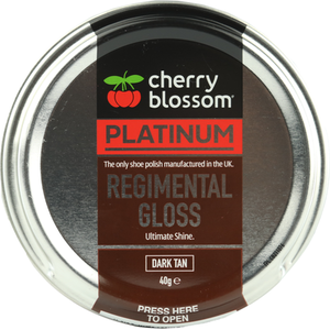 Cherry Blossom Platinum Regimental Gloss - Brown by Cherry Blossom