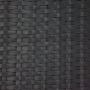 Rattan Garden Furniture Outdoor Set - Black by BIRCHTREE