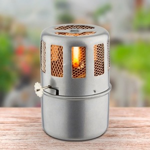 Hanging Greenhouse Paraffin Heater - Silver by Ambassador
