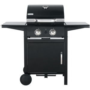Mayfield Outdoor 2 Burner Gas Barbecue Grill - Black by Tepro