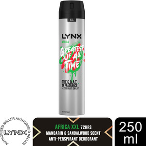Lynx XXL 72-Hour Sweat Protection Anti-Perspirant Deodorant, 3 or 6 Pack, 250ml - Green / 6cm by Lynx