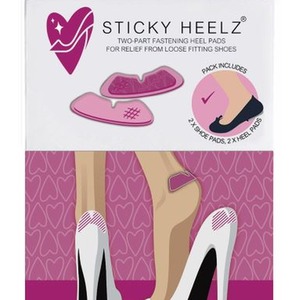 Shoe Slip Prevention Pads - Pink by STICKY HEELZ