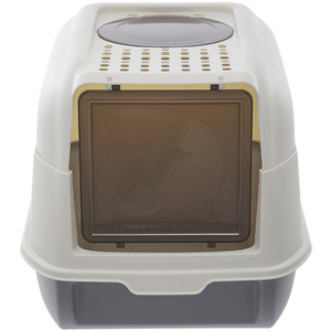 Kidkid Large Top Entry Cat Litter Box with Hood and Scoop by Kidkid