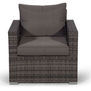Giardino Sydney Rattan 2 Seater Loveseat Sofa - Grey by Giardino