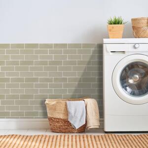 Walplus 3D Glossy Tile Stickers by WALPLUS