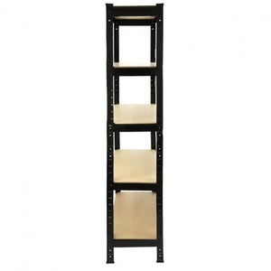 Monster Racking T-Rax Heavy Duty Shelving Units, 75cm W, 30cm D - Black by Monster Racking