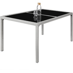 Rattan Garden Furniture Set 61 With Protective Cover by tectake