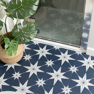 Quadrostyle Astra Marine Wall Tile and Furniture Vinyl Stickers - Navy / 30cm by Quadrostyle