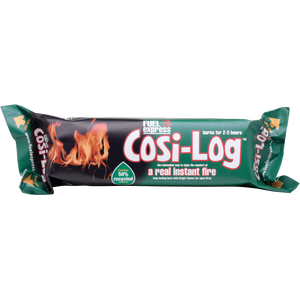 12 Cosi-Log Instant Lighting Firelogs Matches - Brown by Fuel Express