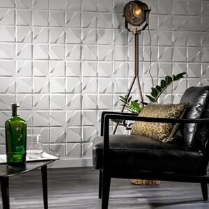 3D Wall Panels - White / Feline Design by WALPLUS