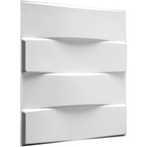 3D Wall Panels - White / Vaults Design by WALPLUS