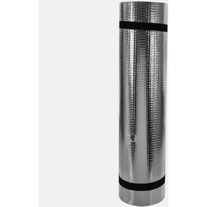 Aluminium Foil Camping Insulated Mat - Silver & Blue by Garden Mile