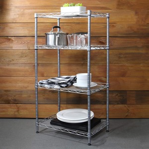 4 Tier Shelving Unit - Steel by Maison & White