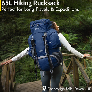 Tatra Hiking Backpack - Dark Blue / 70cm by Trail