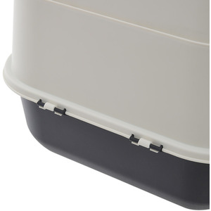 Kidkid Large Top Entry Cat Litter Box with Hood and Scoop by Kidkid