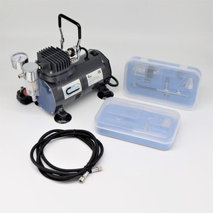 Switzer AS18 Airbrush With Compressor - Grey by SwitZer
