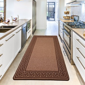 Nonslip Greekey Gel Door Mats by Smart Living