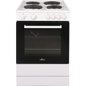 Willow 68L Freestanding Single Cavity Electric Cooker - White by Willow