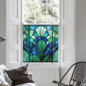 Agosta Stained Glass Window Film by Creative Printing Solutions