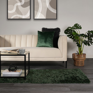 Shaggy Fluffy Glitter 5cm Pile Rug by Sienna